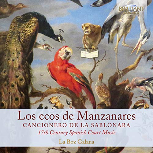 "CD cover featuring a painting of birds on branches with text overlay."