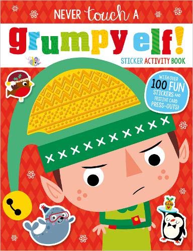 Never Touch A Grumpy Elf! Sticker Activity