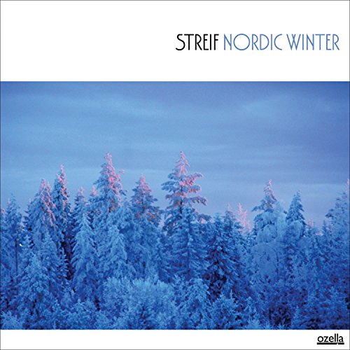 "Album cover with snowy forest scene and 'STREIF NORDIC WINTER' text on a white background."