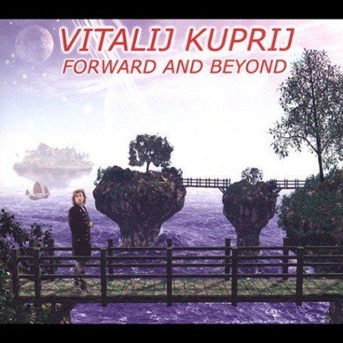 CD cover: Vitalij Kuprij, "Forward and Beyond", with a landscape scene.