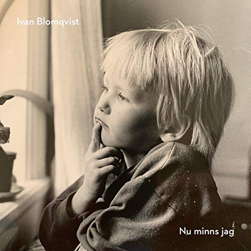 Black and white album cover featuring a child looking out a window contemplatively.