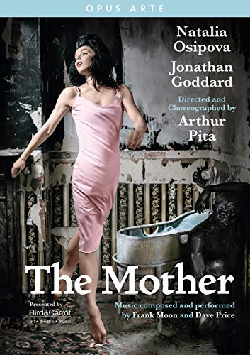 DVD cover for "The Mother" featuring a woman in a pink dress.