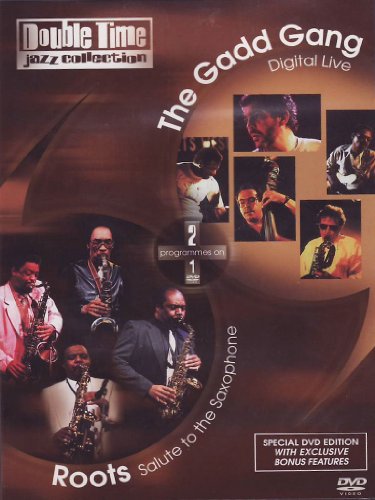 DVD cover featuring jazz musicians, including Kimiko Itoh, playing saxophones.