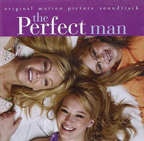 CD cover with three smiling women and purple background, titled "The Perfect Man".