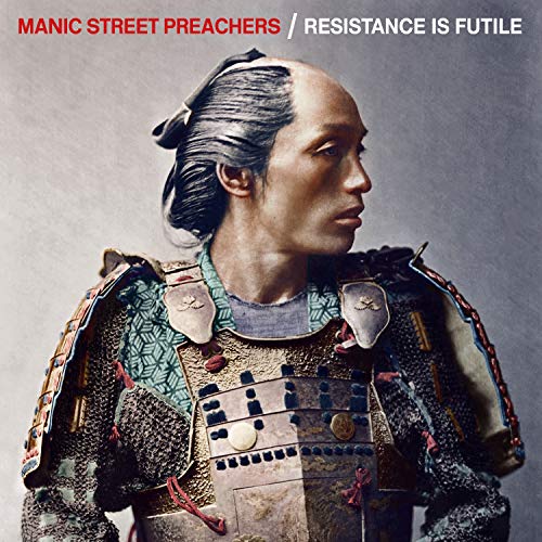 Manic Street Preachers album cover featuring a man in traditional Japanese armor.