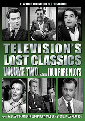 DVD cover featuring black and white stills of classic television actors.