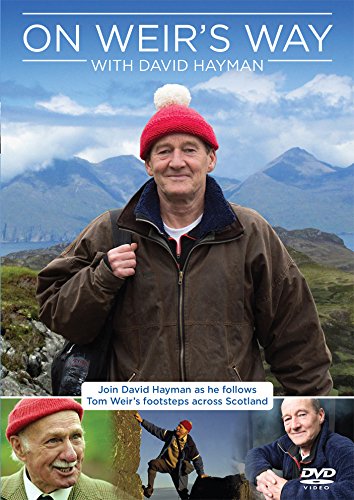 DVD cover featuring David Hayman wearing a red beanie with mountains in the background.