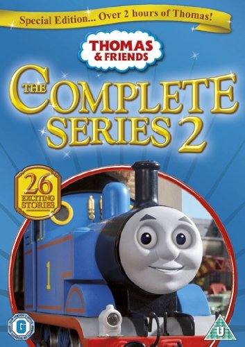 “Thomas & Friends: The Complete Series 2” DVD cover featuring Thomas the Tank Engine.