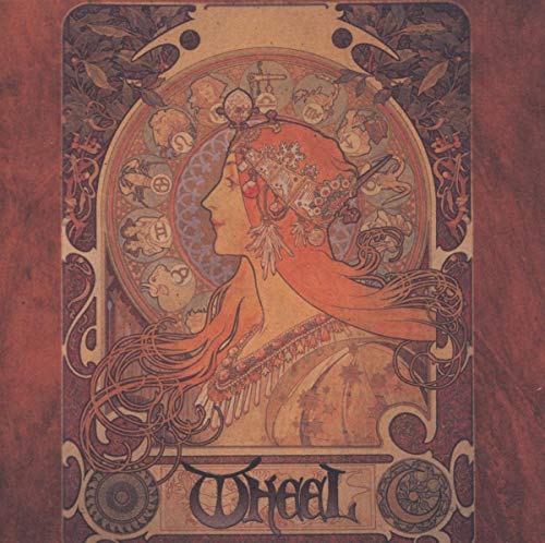 Art Nouveau CD cover featuring a woman in profile with flowing hair.