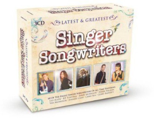 "3-CD compilation box set titled 'Singer Songwriters' featuring five singer photos."