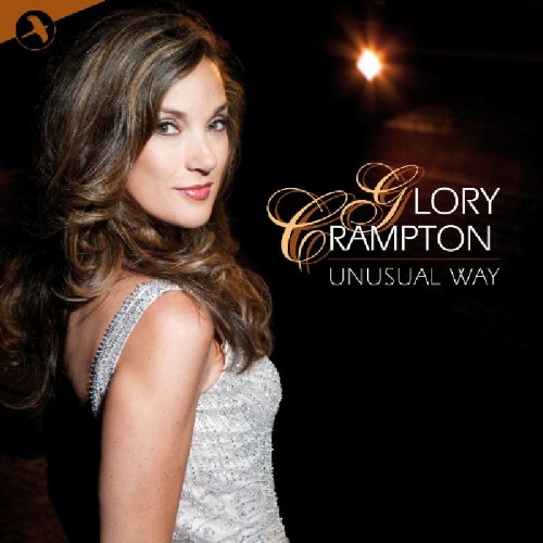 CD cover featuring Glory Crampton, long brown hair, silver dress.