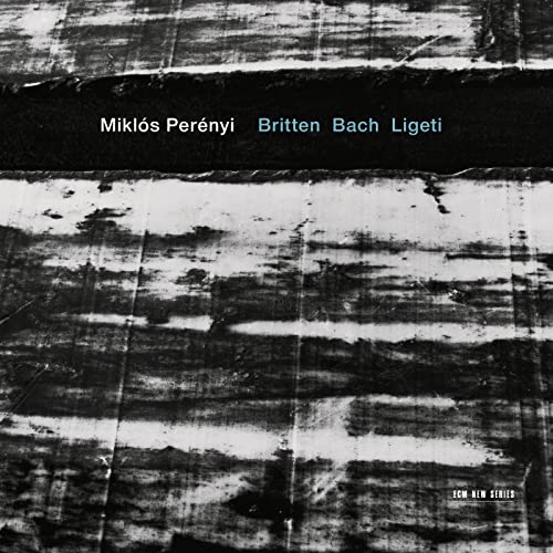 CD cover for Miklós Perényi featuring abstract black and white textures.