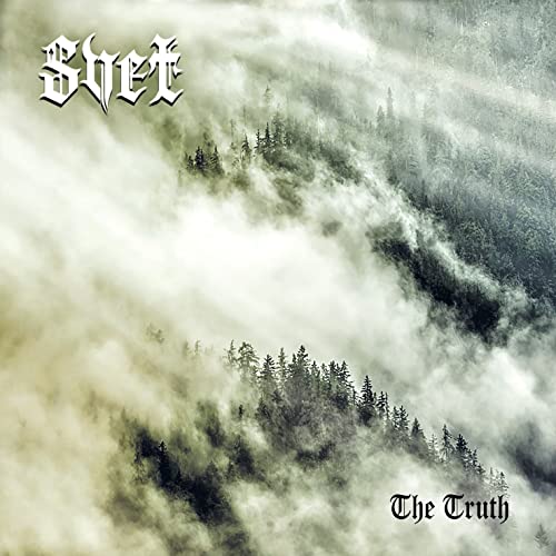 CD cover for Svet’s “The Truth” featuring a misty forest landscape.