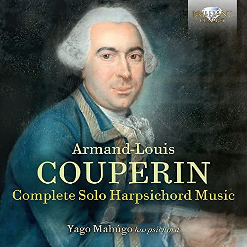 CD cover featuring a portrait of composer Armand-Louis Couperin.