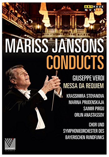 DVD cover featuring Mariss Jansons conducting, with a concert hall background.