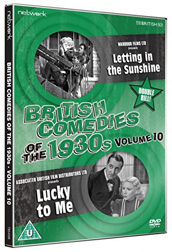 DVD cover for “British Comedies of the 1930s Vol. 10” with film stills.