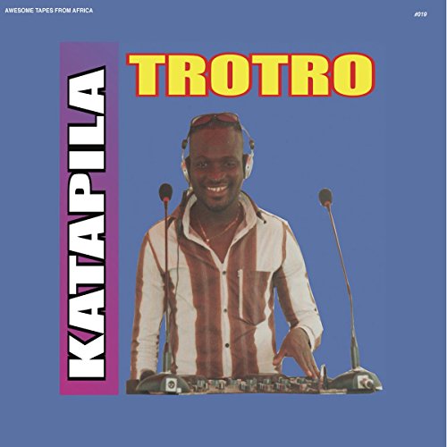 Album cover for Dj Katapila’s “Trotro” featuring a smiling DJ at turntables.