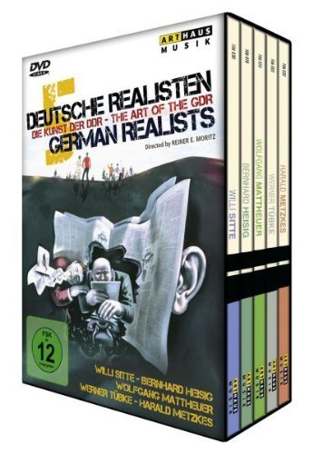 DVD box set titled "German Realists" with five discs and artistic cover design.