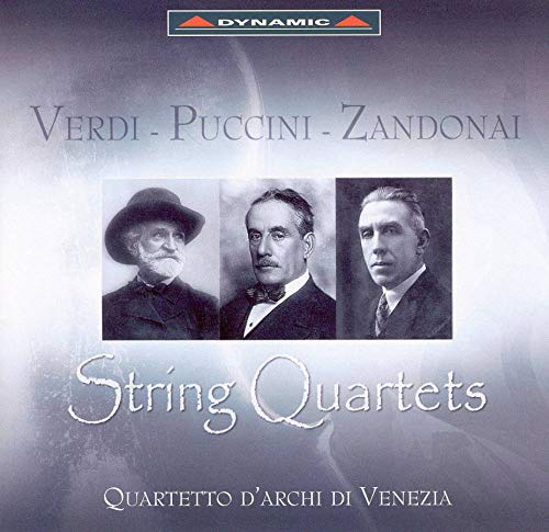 CD cover featuring portraits of Verdi, Puccini, and Zandonai with text.