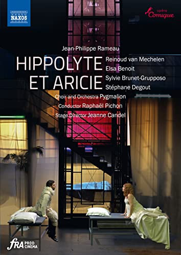 DVD cover for Rameau’s *Hippolyte et Aricie* opera, stage scene depicted.