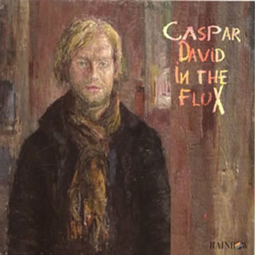 "Album cover with a painting of a man with blond hair and a dark coat."