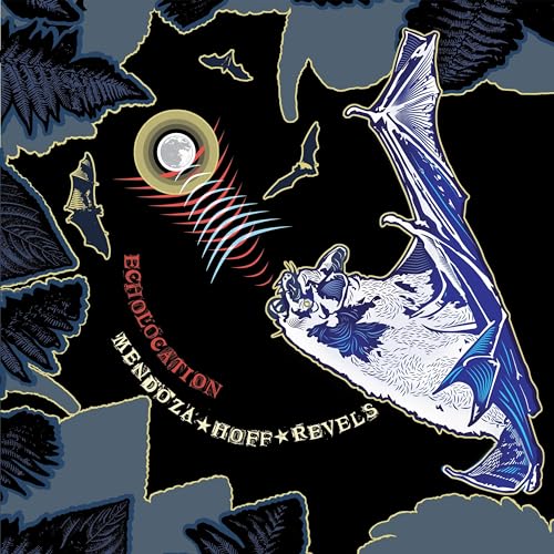 Vinyl record cover featuring a detailed illustration of a bat in flight.