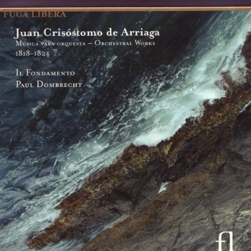 A CD cover featuring a rocky shoreline with crashing waves and white text overlay.
