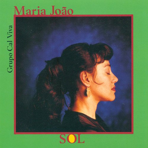 Album cover with a woman's profile on a green background.