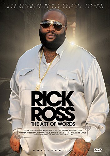 Rick Ross DVD cover featuring the rapper in sunglasses and gold jewelry.