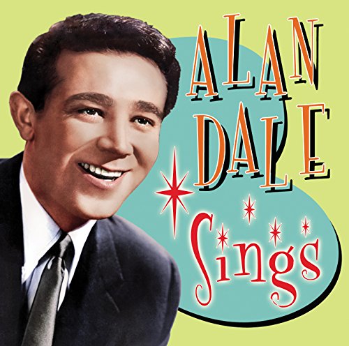 "Album cover with a smiling man in a suit and 'Alan Dale Sings' text."