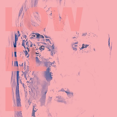Pink album cover with blurred portrait and overlaid text "LOWELL".