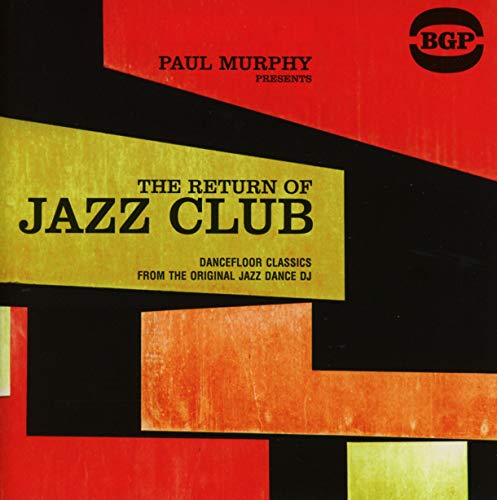CD cover for “The Return Of Jazz Club” with geometric design.