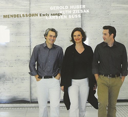 "CD cover featuring three musicians standing against a grey concrete wall."