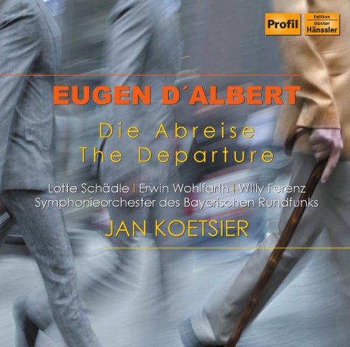 "CD cover with blurry legs and cane, text in orange and yellow font."