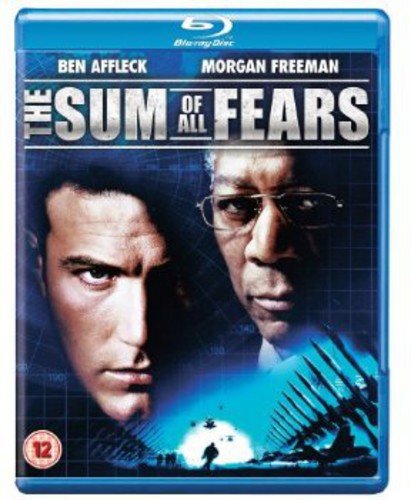 The Sum of All Fears" Blu-ray cover with Ben Affleck and Morgan Freeman.