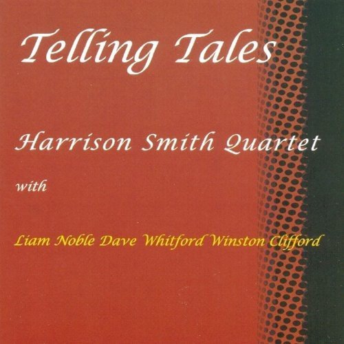 Red album cover with white and yellow text, featuring a dotted pattern on the right.