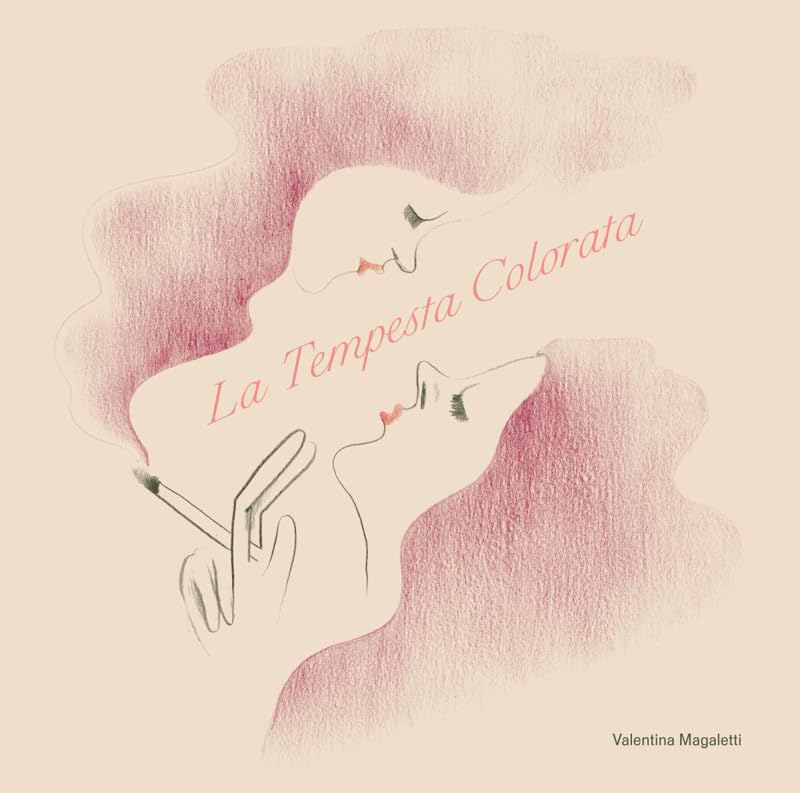 Crayon-style album cover with sketched faces and the title "La Tempesta Colorata".