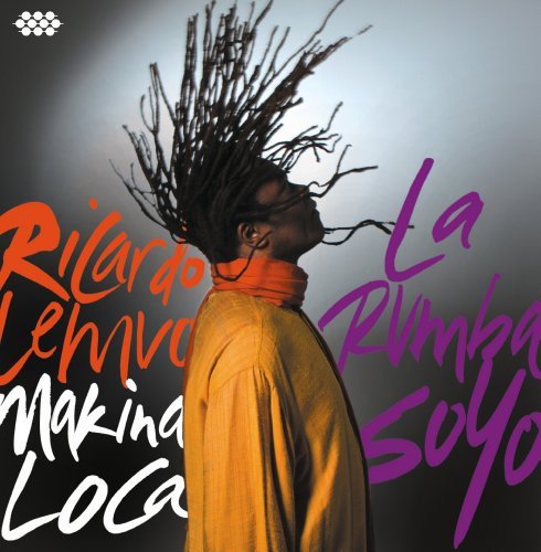 CD cover with a man in yellow, dreadlocks blowing, against a dark grey background.