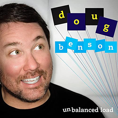 Doug Benson comedy album cover featuring his portrait and stylized text.