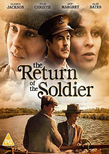 DVD cover for “The Return of the Soldier” with actors’ portraits.