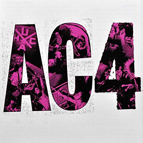 Pink and black CD cover with large text “AC4” and crowd imagery.