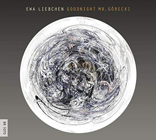 The alt text for the image is: "Album cover with abstract swirling design inside a white circle."