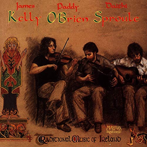 CD cover featuring four musicians playing traditional Irish instruments.