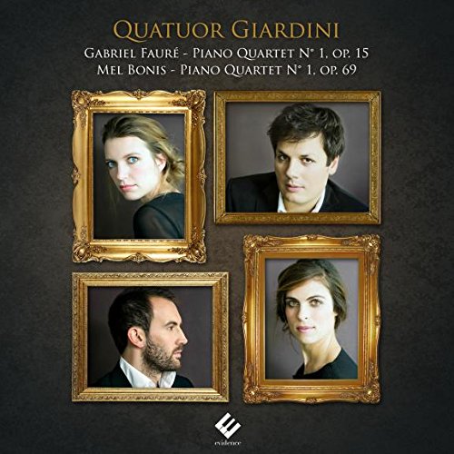 CD cover featuring portraits of four musicians in ornate gold frames.