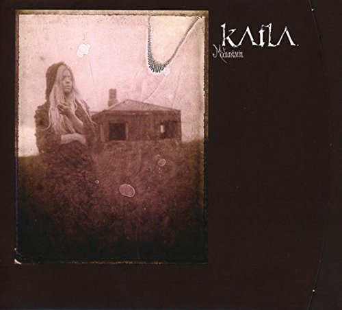 Sepia-toned album cover featuring a woman, house, and necklace.