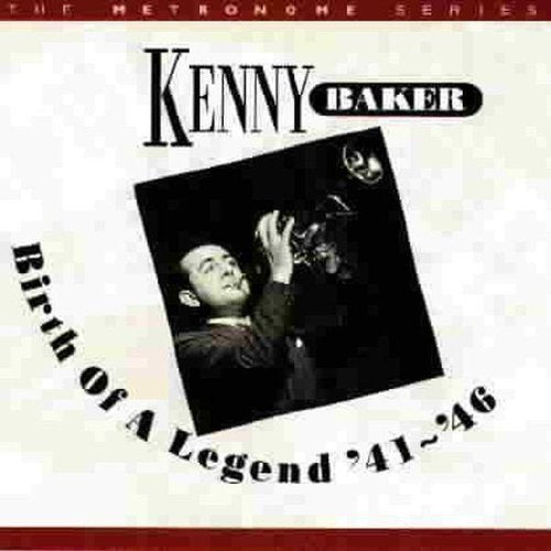Kenny Baker CD cover featuring a black-and-white photo of a man with a trumpet.