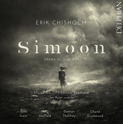 A black-and-white CD cover featuring a man in a long coat holding a hat.