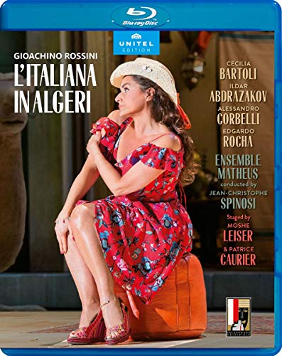 Blu-ray case cover featuring a woman in a red floral dress and straw hat.