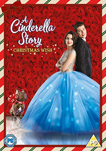 DVD cover for "A Cinderella Story: Xmas Wish" featuring a couple and dog.
