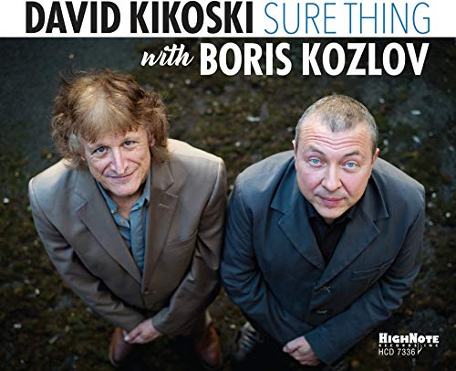 CD cover featuring portraits of David Kikoski and Boris Kozlov.